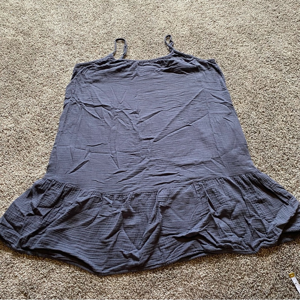 Universal Thread Blue Ruffle Dress